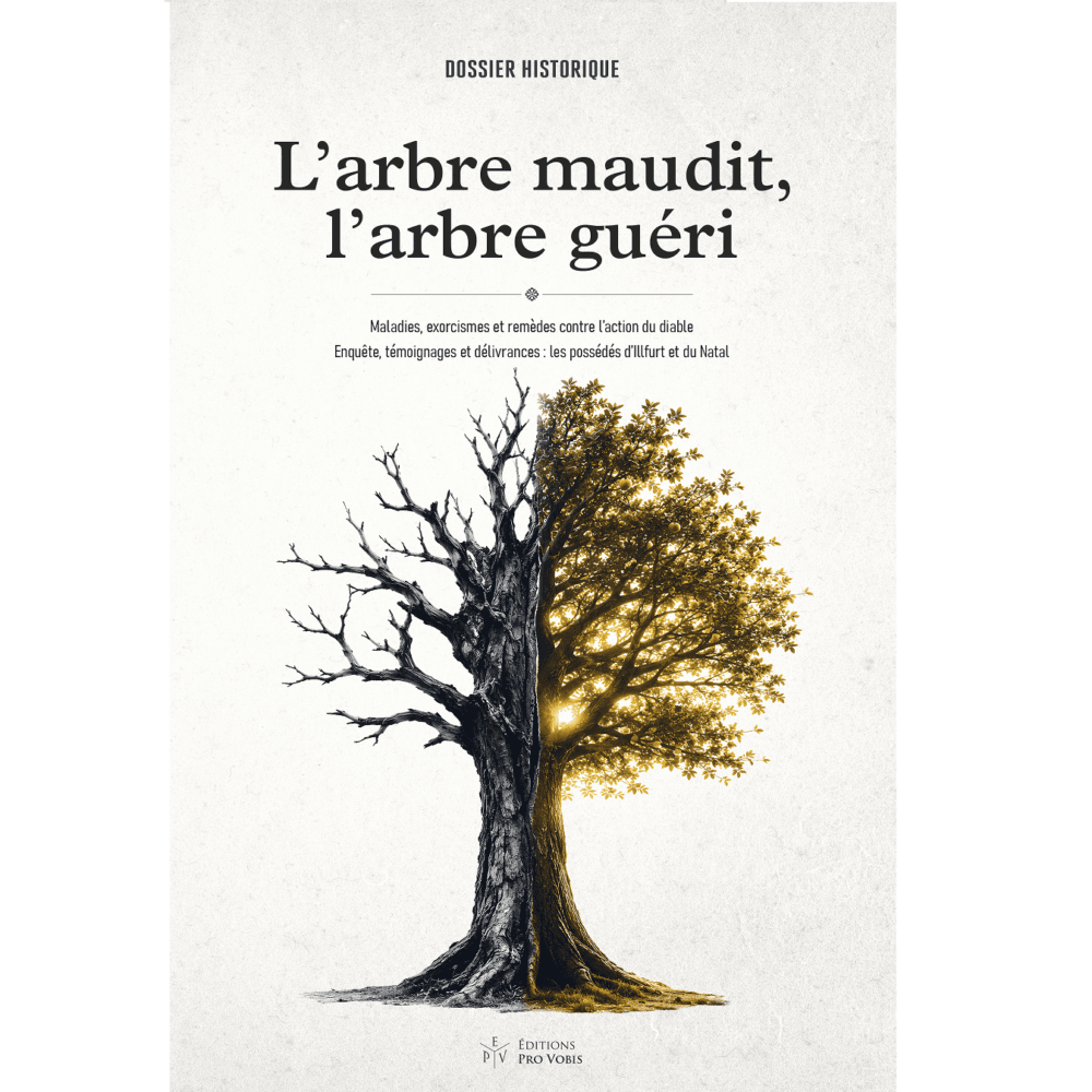 Couverture du livre L'arbre maudit, l'arbre guéri - témoignages et remèdes contre le diable